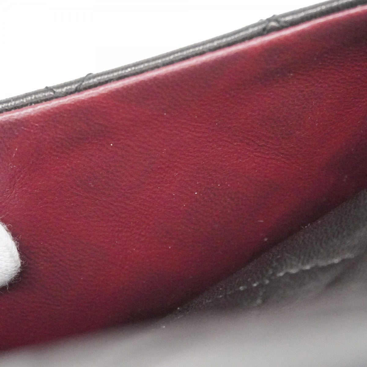 ★最終価格★SALE【6bc3277】シャネル ショルダーバッグ マトラッセ Wフラップ Wチェーン ラムスキン ブラック ゴールド金具【中古】レディース