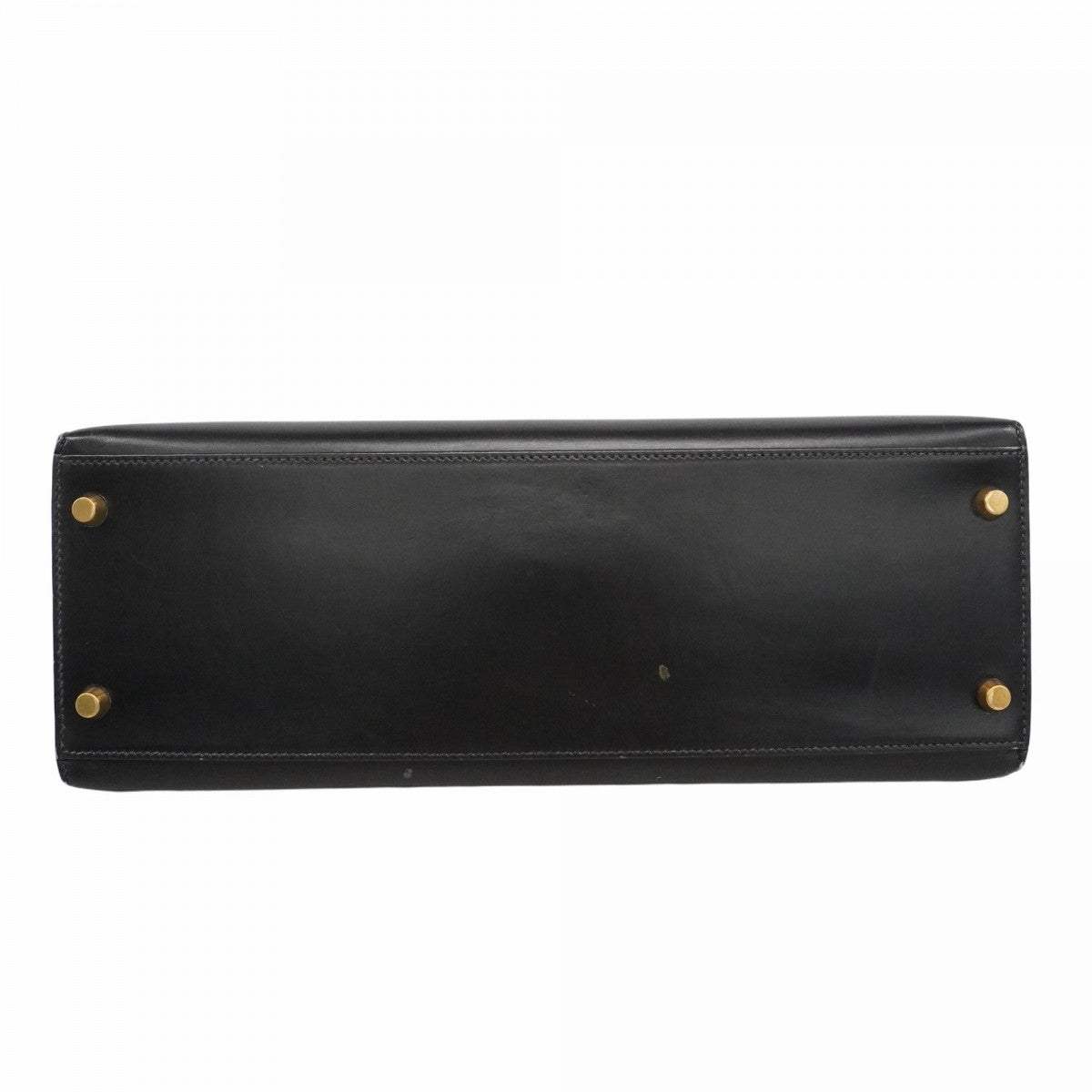 ★最終価格★SALE【6bc3281】エルメス ハンドバッグ ケリー32 ボックスカーフ ブラック ゴールド金具 〇W刻印【中古】レディース