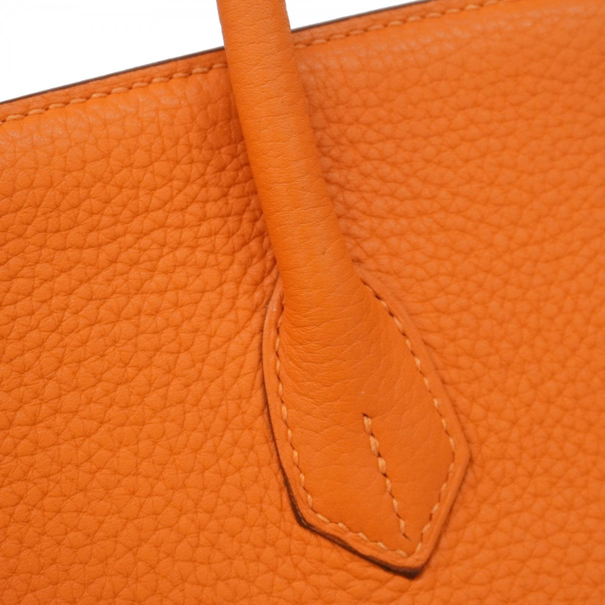 ★最終価格★SALE【6bc3283】エルメス ハンドバッグ バーキン35 トリヨンクレマンス オレンジ ゴールド金具 □N刻印【中古】レディース