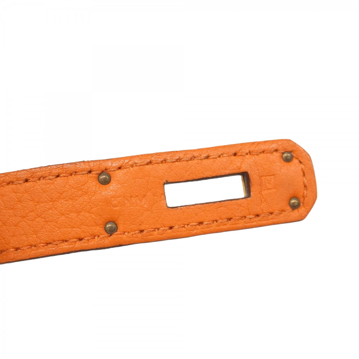 ★最終価格★SALE【6bc3283】エルメス ハンドバッグ バーキン35 トリヨンクレマンス オレンジ ゴールド金具 □N刻印【中古】レディース