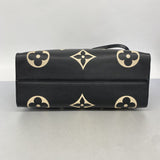 【6bc3310】ルイヴィトン トートバッグ モノグラム・アンプラント バイカラー オンザゴーGM M45945 ブラック ベージュ 2wayバッグ【中古】レディース