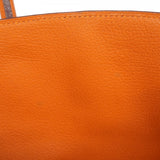 ★最終価格★SALE【6bc3312】エルメス ハンドバッグ バーキン35 トゴ オレンジ シルバー金具 □J刻印【中古】レディース