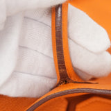 ★最終価格★SALE【6bc3312】エルメス ハンドバッグ バーキン35 トゴ オレンジ シルバー金具 □J刻印【中古】レディース