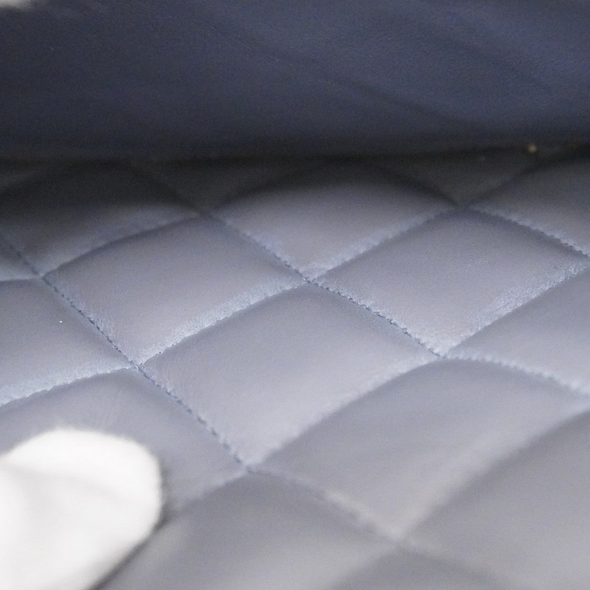 ★最終価格★SALE【6bc3314】シャネル ショルダーバッグ デカマトラッセ Wフラップ Wチェーン ラムスキン グレー シルバー金具【中古】レディース