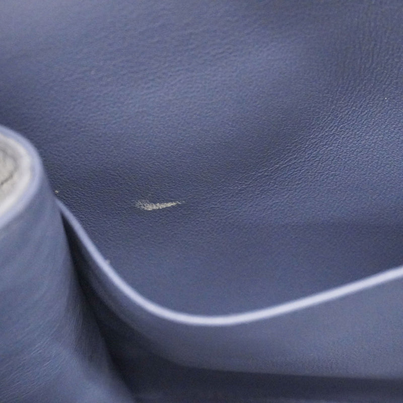 ★最終価格★SALE【6bc3314】シャネル ショルダーバッグ デカマトラッセ Wフラップ Wチェーン ラムスキン グレー シルバー金具【中古】レディース