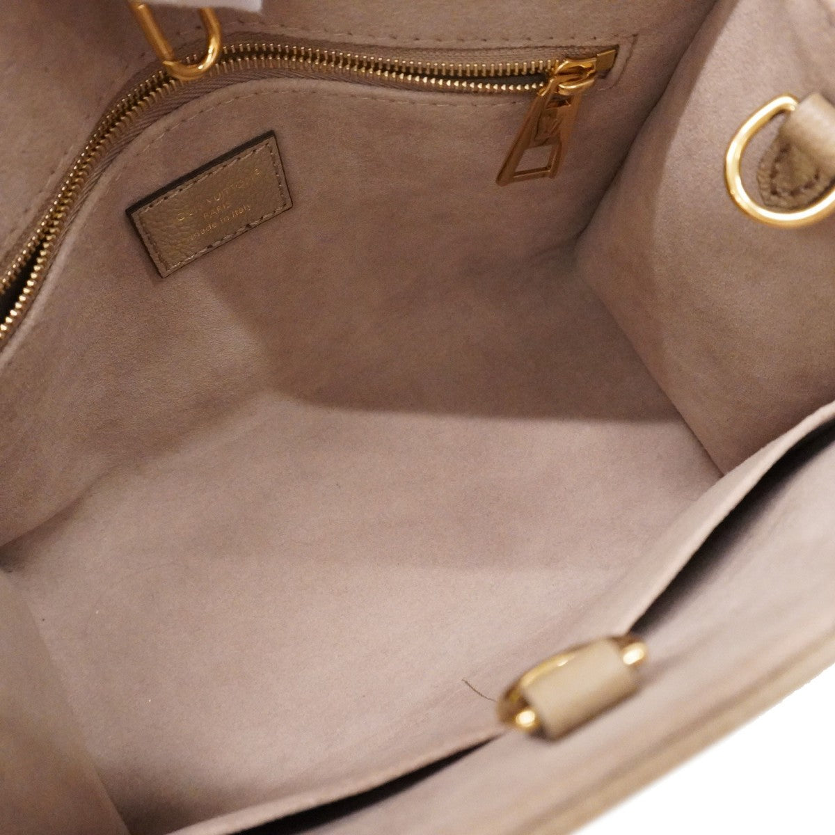 ★最終価格★SALE【6bc3320】ルイヴィトン ハンドバッグ モノグラム・アンプラント バイカラー オンザゴーPM M45779 トゥルトレール/クレーム 2wayバッグ【中古】レディース