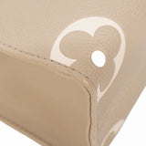 ★最終価格★SALE【6bc3320】ルイヴィトン ハンドバッグ モノグラム・アンプラント バイカラー オンザゴーPM M45779 トゥルトレール/クレーム 2wayバッグ【中古】レディース