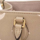 ★最終価格★SALE【6bc3320】ルイヴィトン ハンドバッグ モノグラム・アンプラント バイカラー オンザゴーPM M45779 トゥルトレール/クレーム 2wayバッグ【中古】レディース