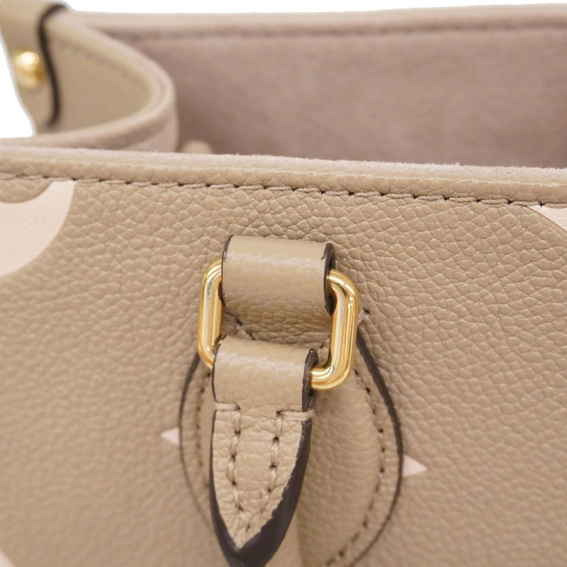 ★最終価格★SALE【6bc3320】ルイヴィトン ハンドバッグ モノグラム・アンプラント バイカラー オンザゴーPM M45779 トゥルトレール/クレーム 2wayバッグ【中古】レディース