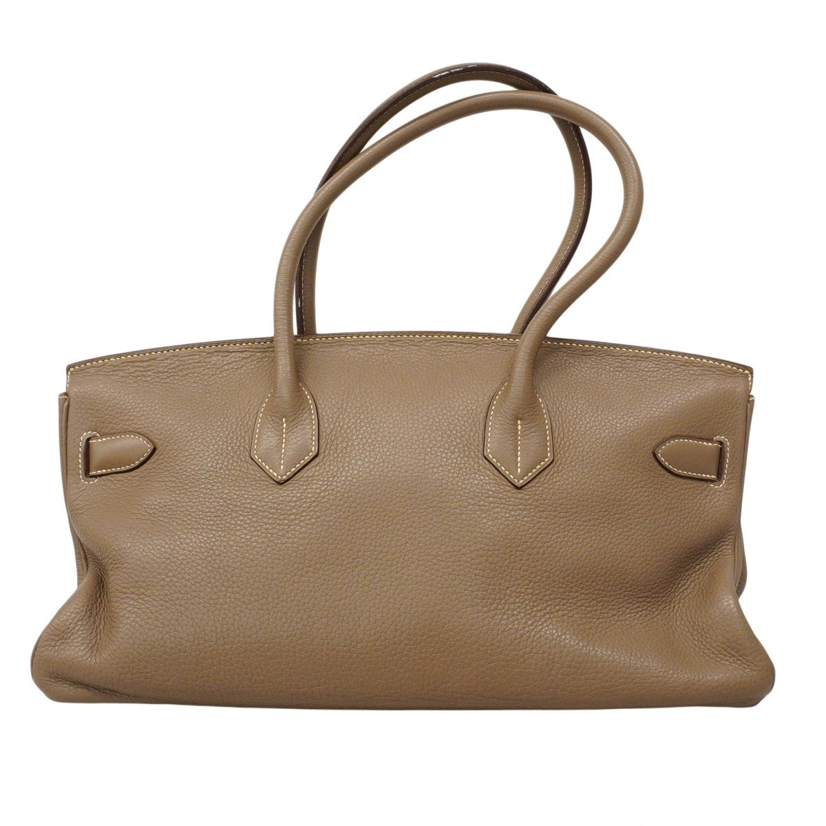 ★最終価格★SALE【6bc3549】エルメス ショルダーバッグ ショルダーバーキン トリヨンクレマンス エトゥープ シルバー金具 □M刻印【中古】メンズ レディース ユニセックス