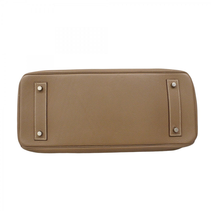 ★最終価格★SALE【6bc3549】エルメス ショルダーバッグ ショルダーバーキン トリヨンクレマンス エトゥープ シルバー金具 □M刻印【中古】メンズ レディース ユニセックス