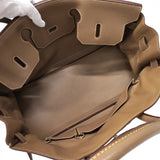 ★最終価格★SALE【6bc3549】エルメス ショルダーバッグ ショルダーバーキン トリヨンクレマンス エトゥープ シルバー金具 □M刻印【中古】メンズ レディース ユニセックス