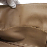 ★最終価格★SALE【6bc3549】エルメス ショルダーバッグ ショルダーバーキン トリヨンクレマンス エトゥープ シルバー金具 □M刻印【中古】メンズ レディース ユニセックス