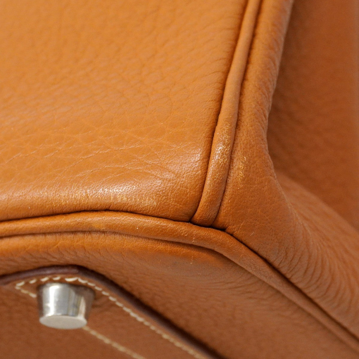 ★最終価格★SALE【6bc3550】エルメス ハンドバッグ バーキン35 トリヨンクレマンス ゴールド シルバー金具 □M刻印【中古】レディース