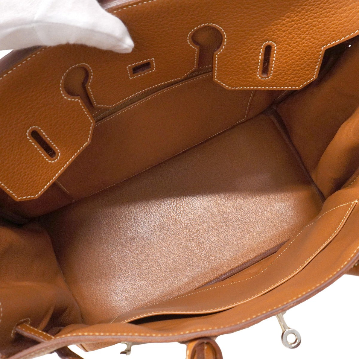 ★最終価格★SALE【6bc3550】エルメス ハンドバッグ バーキン35 トリヨンクレマンス ゴールド シルバー金具 □M刻印【中古】レディース