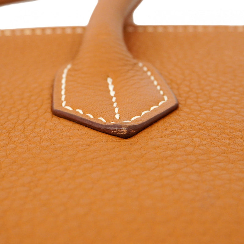 ★最終価格★SALE【6bc3550】エルメス ハンドバッグ バーキン35 トリヨンクレマンス ゴールド シルバー金具 □M刻印【中古】レディース