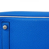 ★最終価格★SALE【6bc3552】エルメス ハンドバッグ バーキン30 トリヨンクレマンス ホワイト ミコノス シルバー金具 □Q刻印 SPO【中古】レディース