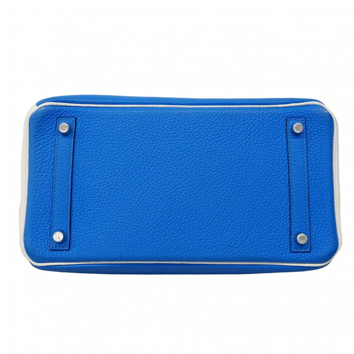 ★最終価格★SALE【6bc3552】エルメス ハンドバッグ バーキン30 トリヨンクレマンス ホワイト ミコノス シルバー金具 □Q刻印 SPO【中古】レディース