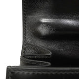 ★最終価格★SALE【6bc3622】エルメス ハンドバッグ ケリー32 ボックスカーフ ブラック ゴールド金具 〇P刻印【中古】レディース