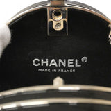 ★最終価格★SALE【6bc3686-g】シャネル ショルダーバッグ チェーンショルダー アイボリー ブラック シルバー金具【中古】レディース