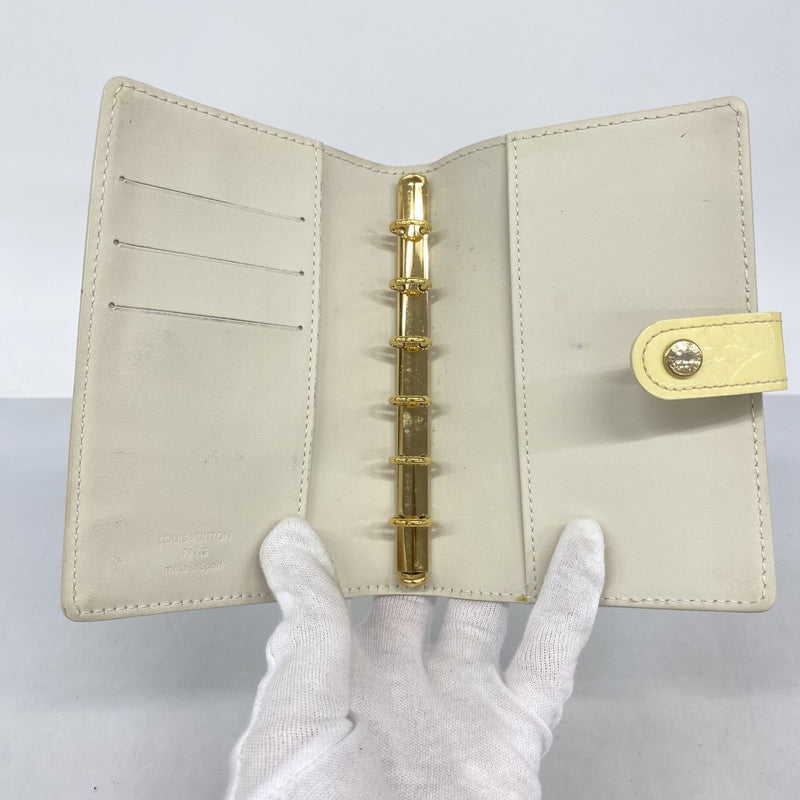 6bc3833-k】ルイヴィトン 手帳カバー ヴェルニ アジェンダPM R21010