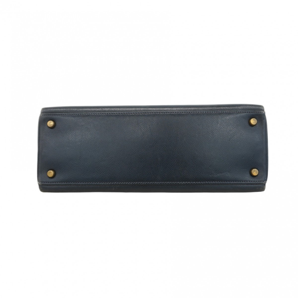 ★SALE【6bc4108】エルメス ハンドバッグ ケリー32 クシュベル ネイビー ゴールド金具 〇S刻印【中古】レディース