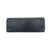 ★SALE【6bc4108】エルメス ハンドバッグ ケリー32 クシュベル ネイビー ゴールド金具 〇S刻印【中古】レディース