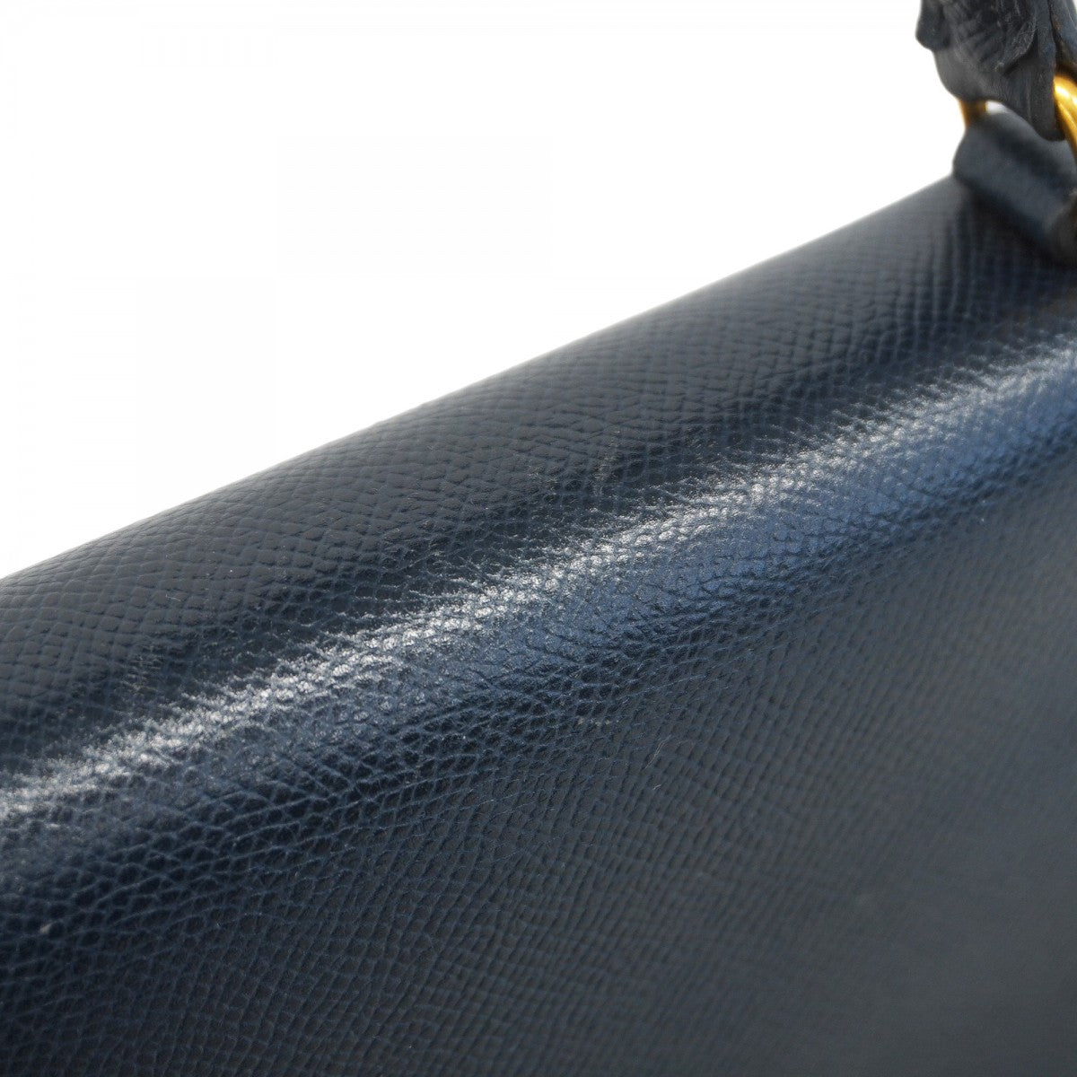 ★SALE【6bc4108】エルメス ハンドバッグ ケリー32 クシュベル ネイビー ゴールド金具 〇S刻印【中古】レディース