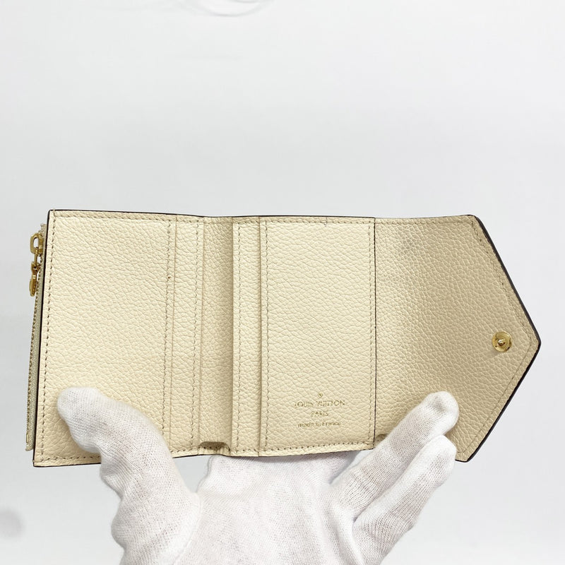 6bc4186-k】ルイヴィトン 三つ折り財布 モノグラム・アンプラント