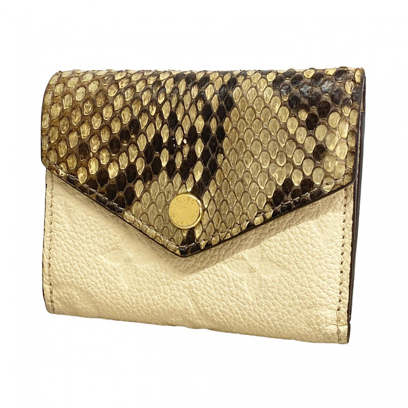 6bc4186-k】ルイヴィトン 三つ折り財布 モノグラム・アンプラント