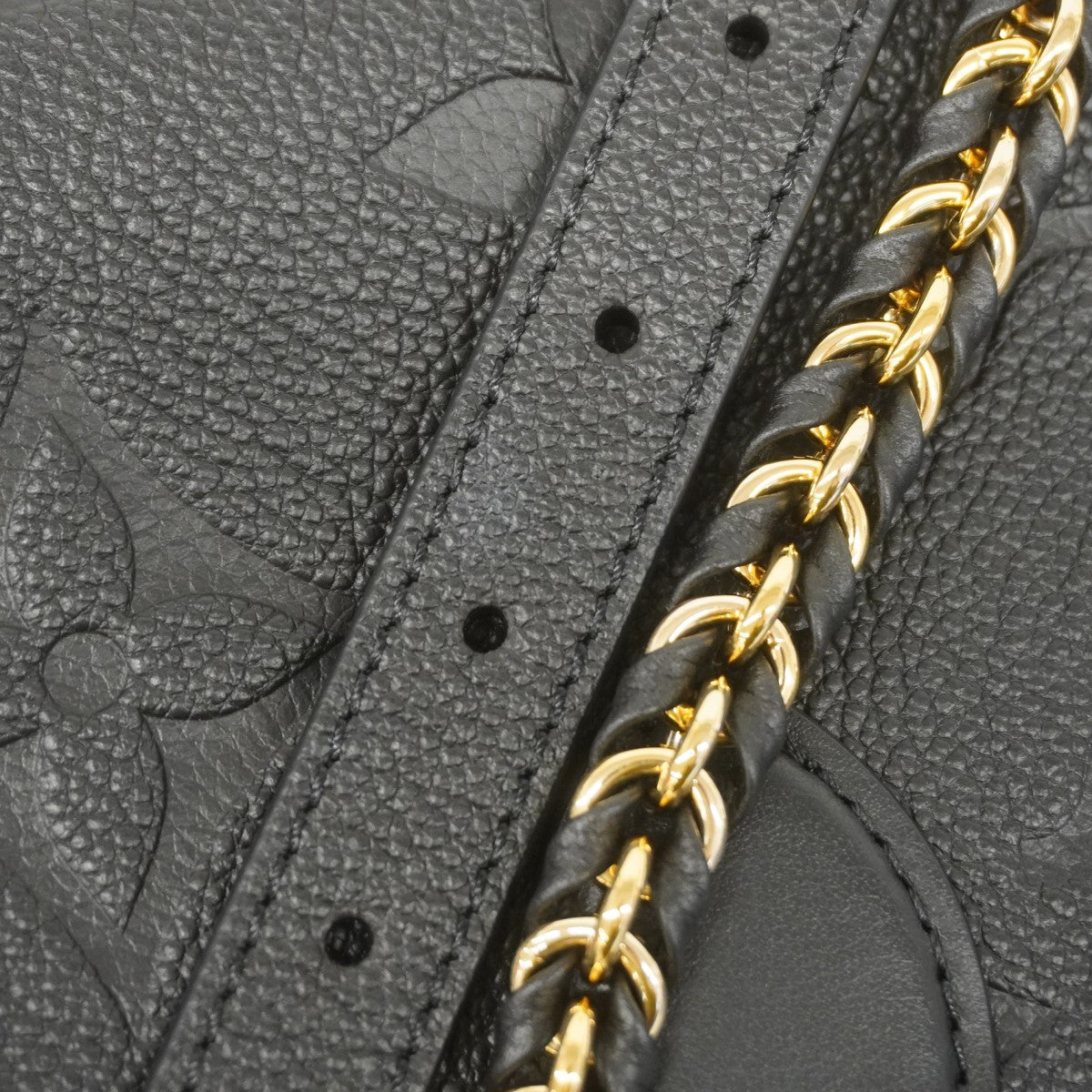 ★SALE【6bc4214】ルイヴィトン ハンドバッグ モノグラム・アンプラント オンザゴーEW M23640 ノワール 2wayバッグ【中古】レディース