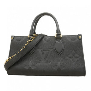 ★SALE【6bc4214】ルイヴィトン ハンドバッグ モノグラム・アンプラント オンザゴーEW M23640 ノワール 2wayバッグ【中古】レディース