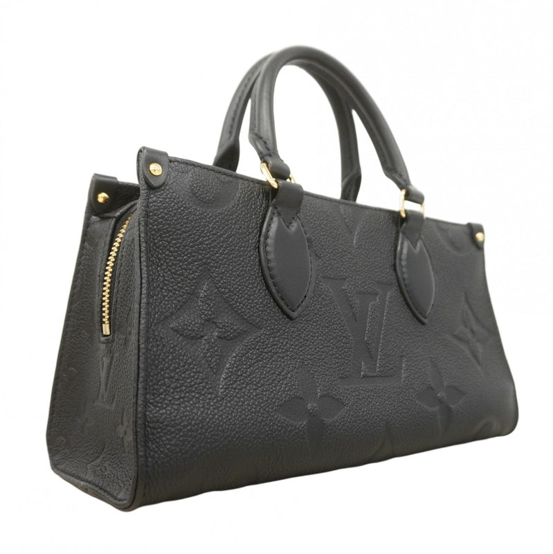 ★SALE【6bc4214】ルイヴィトン ハンドバッグ モノグラム・アンプラント オンザゴーEW M23640 ノワール 2wayバッグ【中古】レディース