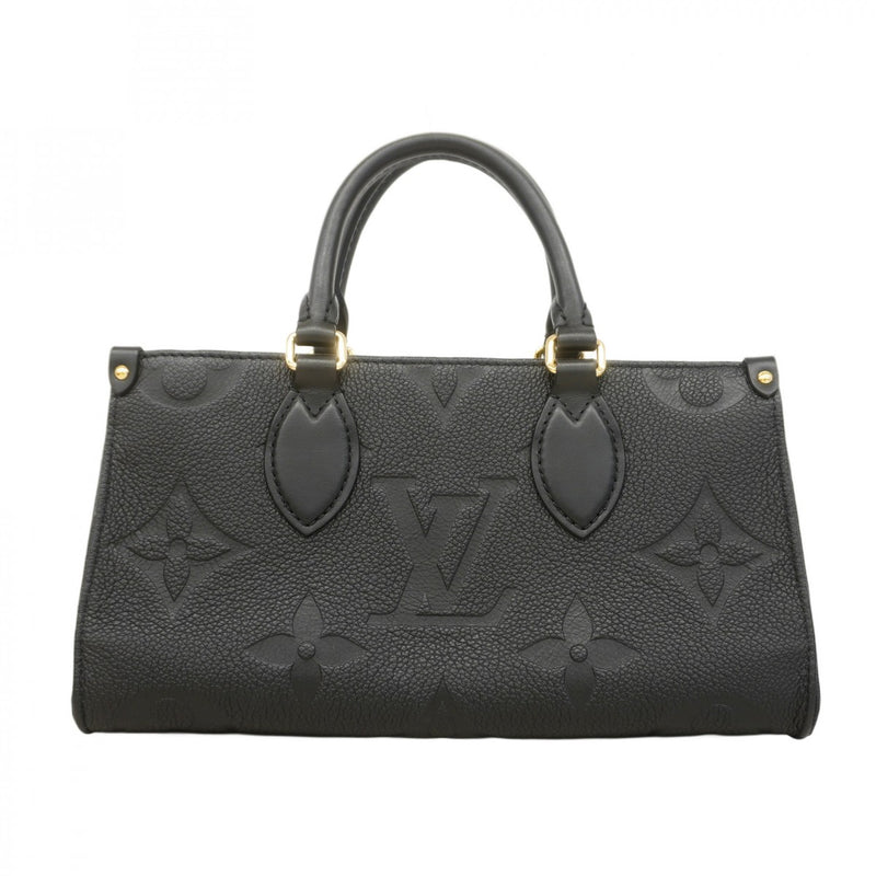 ★SALE【6bc4214】ルイヴィトン ハンドバッグ モノグラム・アンプラント オンザゴーEW M23640 ノワール 2wayバッグ【中古】レディース