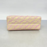 【6bc4246】ルイヴィトン ハンドバッグ モノグラム・アンプラント オンザゴーPM M46168 サマースターダスト 2wayバッグ【中古】レディース