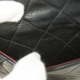 ★SALE【6bc4336】シャネル ショルダーバッグ ミニマトラッセ チェーンショルダー ラムスキン ブラック ゴールド金具【中古】レディース