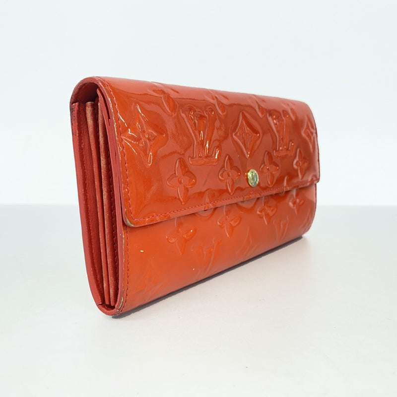 6bc4466-k】ルイヴィトン 長財布 ヴェルニ ポルトフォイユ サラ M91739