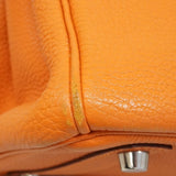 ★SALE【6bc4505】エルメス ハンドバッグ バーキン30 トゴ オレンジ シルバー金具 □K刻印【中古】レディース