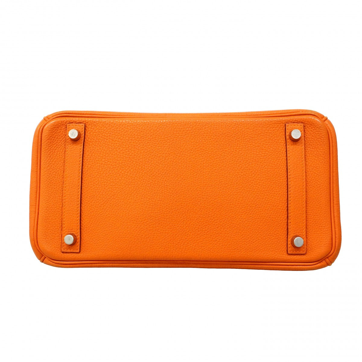 ★SALE【6bc4505】エルメス ハンドバッグ バーキン30 トゴ オレンジ シルバー金具 □K刻印【中古】レディース