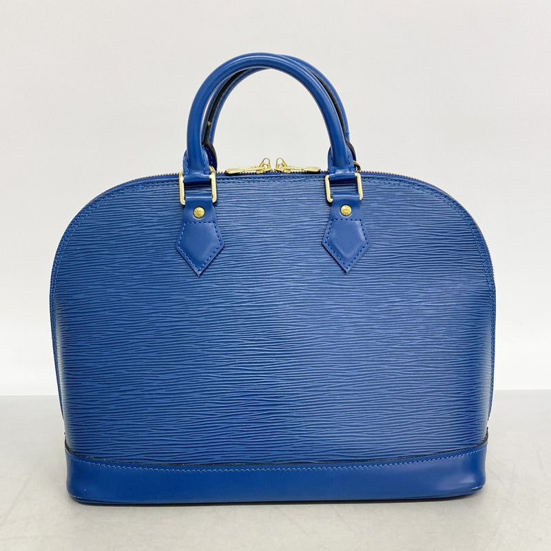 6bd4595】ルイヴィトン ハンドバッグ エピ アルマ M52145 トレドブルー
