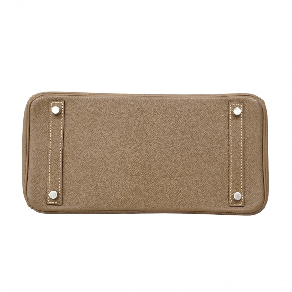 ★SALE【6bd4624】エルメス ハンドバッグ バーキン30 ヴォーエプソン エトゥープ シルバー金具 □L刻印【中古】レディース