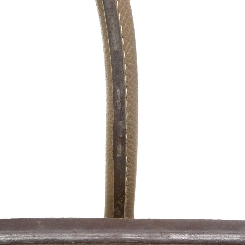 ★SALE【6bd4624】エルメス ハンドバッグ バーキン30 ヴォーエプソン エトゥープ シルバー金具 □L刻印【中古】レディース