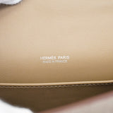 ★SALE【6bd4710-g】エルメス ハンドバッグ ミニケリーテディ グリズリー スイフト エトゥープ シルバー金具 K刻印 2wayバッグ【中古】レディース