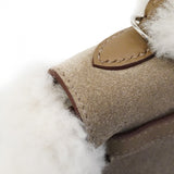 ★SALE【6bd4710-g】エルメス ハンドバッグ ミニケリーテディ グリズリー スイフト エトゥープ シルバー金具 K刻印 2wayバッグ【中古】レディース