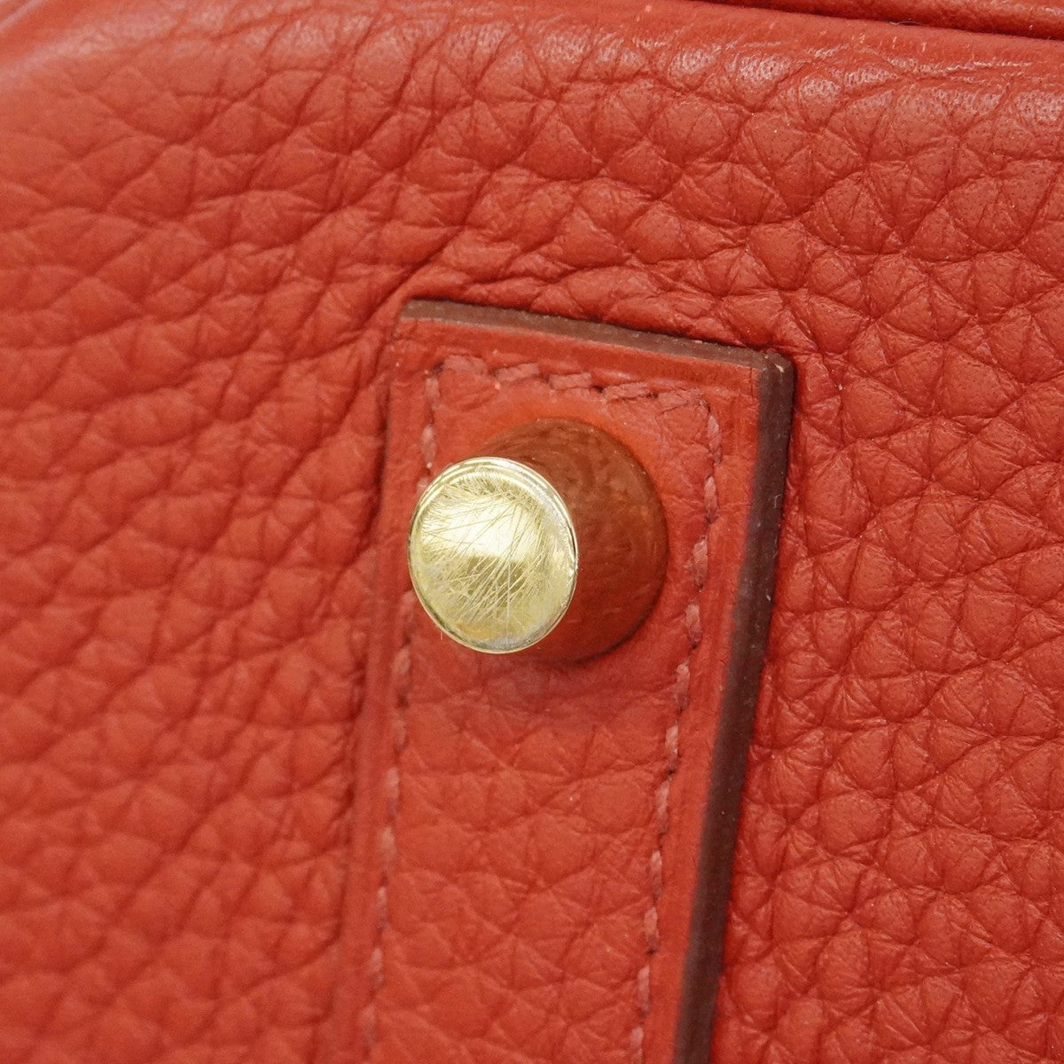 ★SALE【6bd4711】エルメス ハンドバッグ バーキン35 トリヨンクレマンス ルージュカザック ゴールド金具 □P刻印【中古】レディース