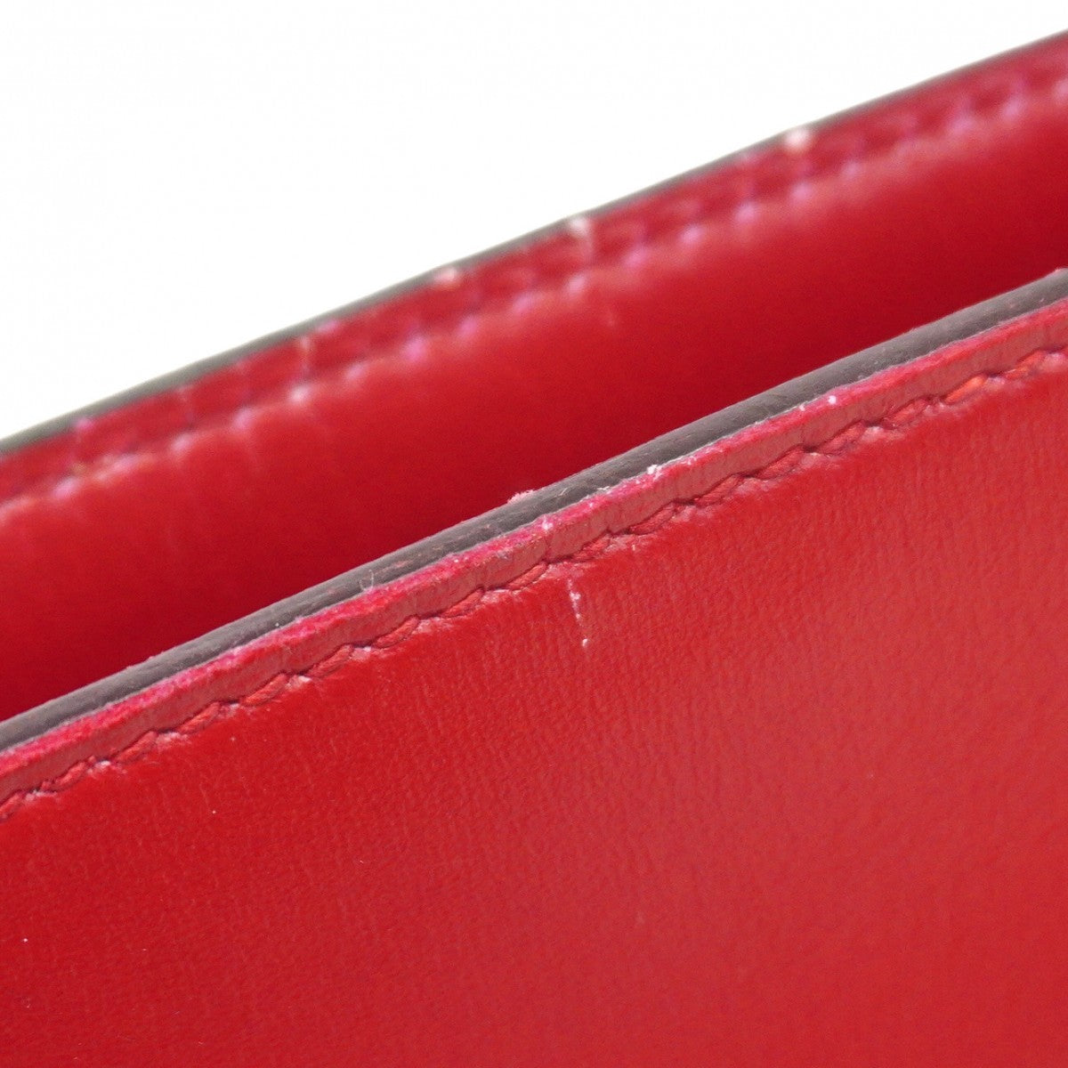 【6bd4813】エルメス ショルダーバッグ ケリースポーツPM ボックスカーフ レッド ゴールド金具 〇R刻印【中古】レディース