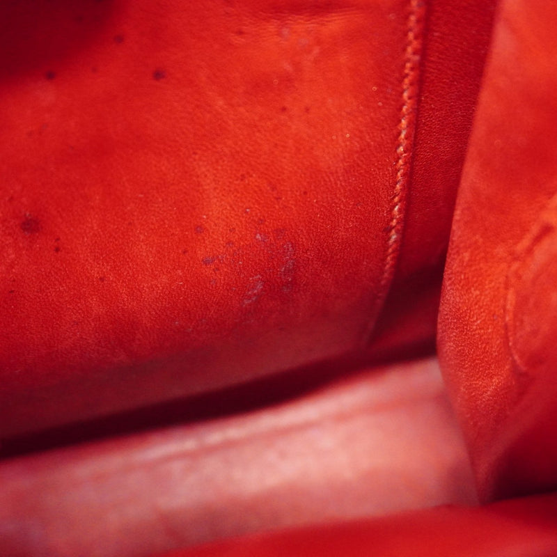 【6bd4813】エルメス ショルダーバッグ ケリースポーツPM ボックスカーフ レッド ゴールド金具 〇R刻印【中古】レディース