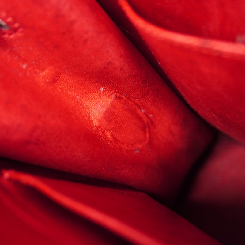 【6bd4813】エルメス ショルダーバッグ ケリースポーツPM ボックスカーフ レッド ゴールド金具 〇R刻印【中古】レディース