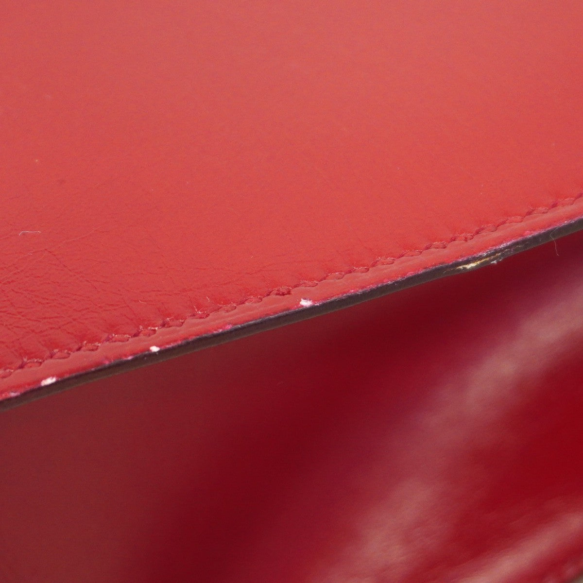 【6bd4813】エルメス ショルダーバッグ ケリースポーツPM ボックスカーフ レッド ゴールド金具 〇R刻印【中古】レディース