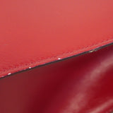 【6bd4813】エルメス ショルダーバッグ ケリースポーツPM ボックスカーフ レッド ゴールド金具 〇R刻印【中古】レディース